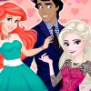 Ariel And Elsa Love Rivals