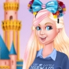 At Disneyland With Barbie