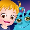Baby Hazel Alien Friend
