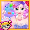 Barbie and Elsa in Candyland