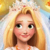 Blonde Princess Wedding Fashion