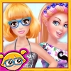 Cutezee And Super Barbie BFF Night