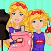 Design Barbie And Baby Matching Dress