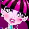 Draculaura's Sparkly Lipstick Makeup