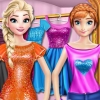Elsa And Anna Shopping Time