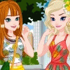 Elsa And Anna Summer Matching Outfits