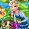 Elsa Mommy Gardening