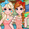 Frozen Sisters Back To School Shopping