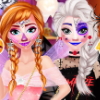 Frozen Sisters Halloween Party