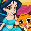 Jungle Princess Caring Baby Tiger