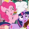 My Little Pony Cooking Cake