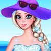 Pregnant Elsa Beach Day