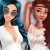 Princesses All White Night Party