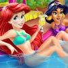 Princesses At Jasmine's Palace