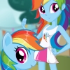 Rainbow Dash Pony Vs Human