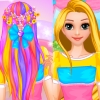 Rapunzel Wedding Hair Design 2