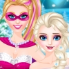 Super Barbie Rescue Elsa